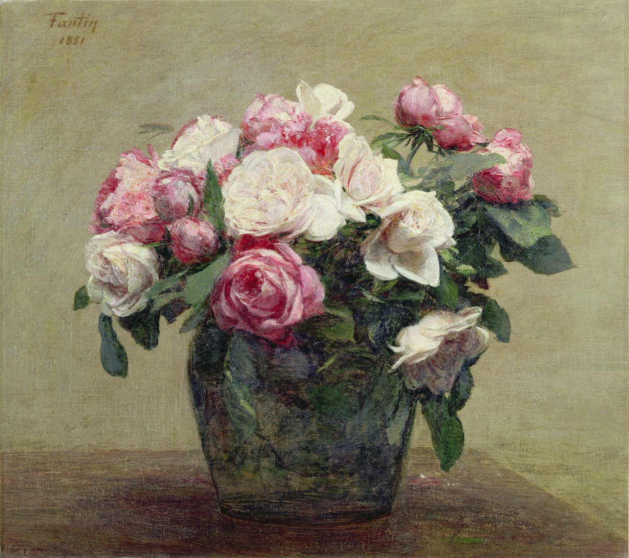 Güller by Ignace Henri Jean Fantin-Latour