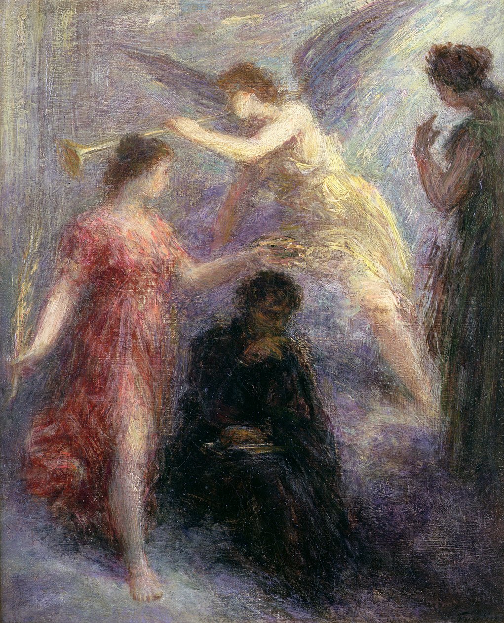 Apotheosis de Berlioz, 19. yüzyıl by Ignace Henri Jean Fantin Latour