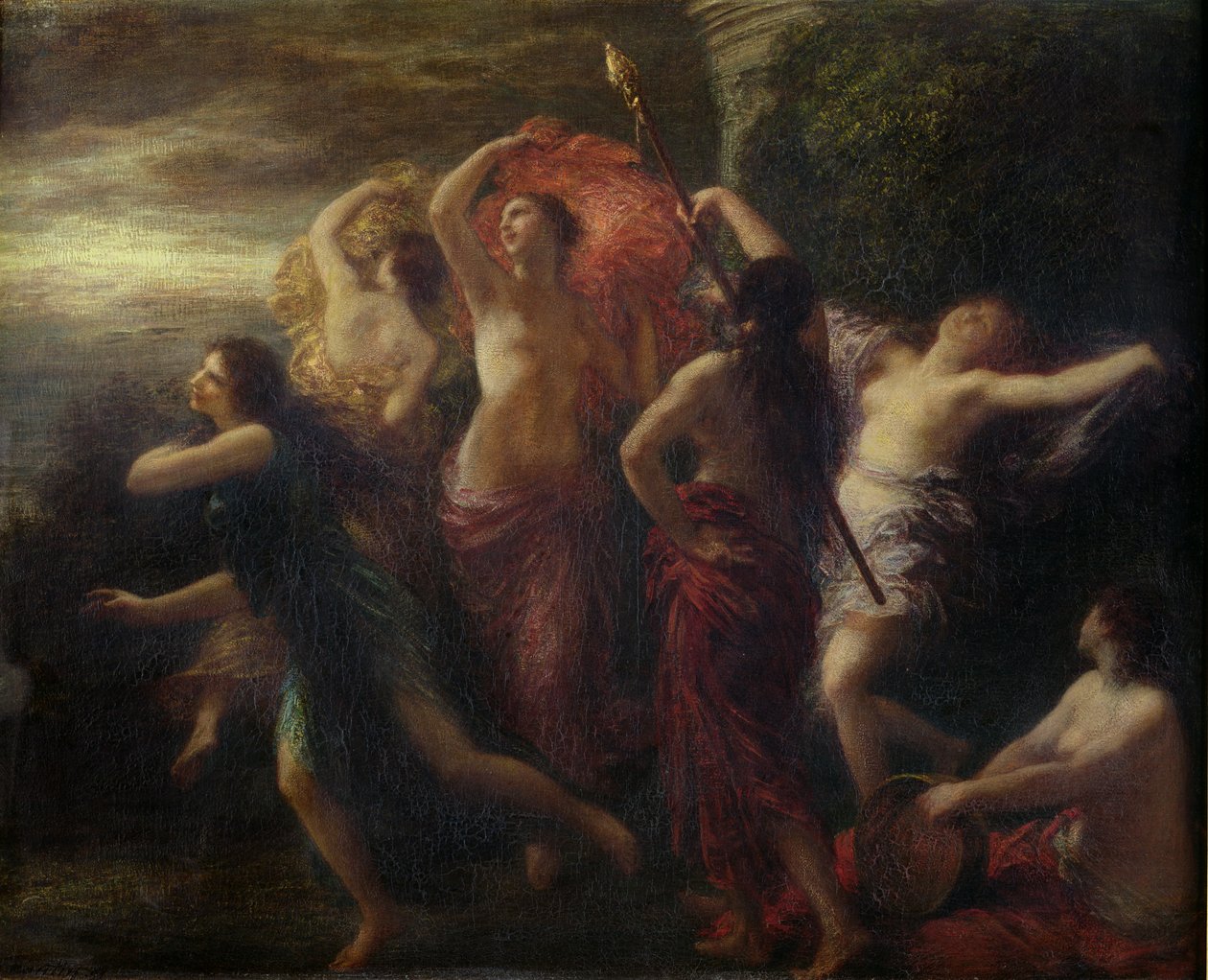 Dansçılar, 1891 by Ignace Henri Jean Fantin Latour