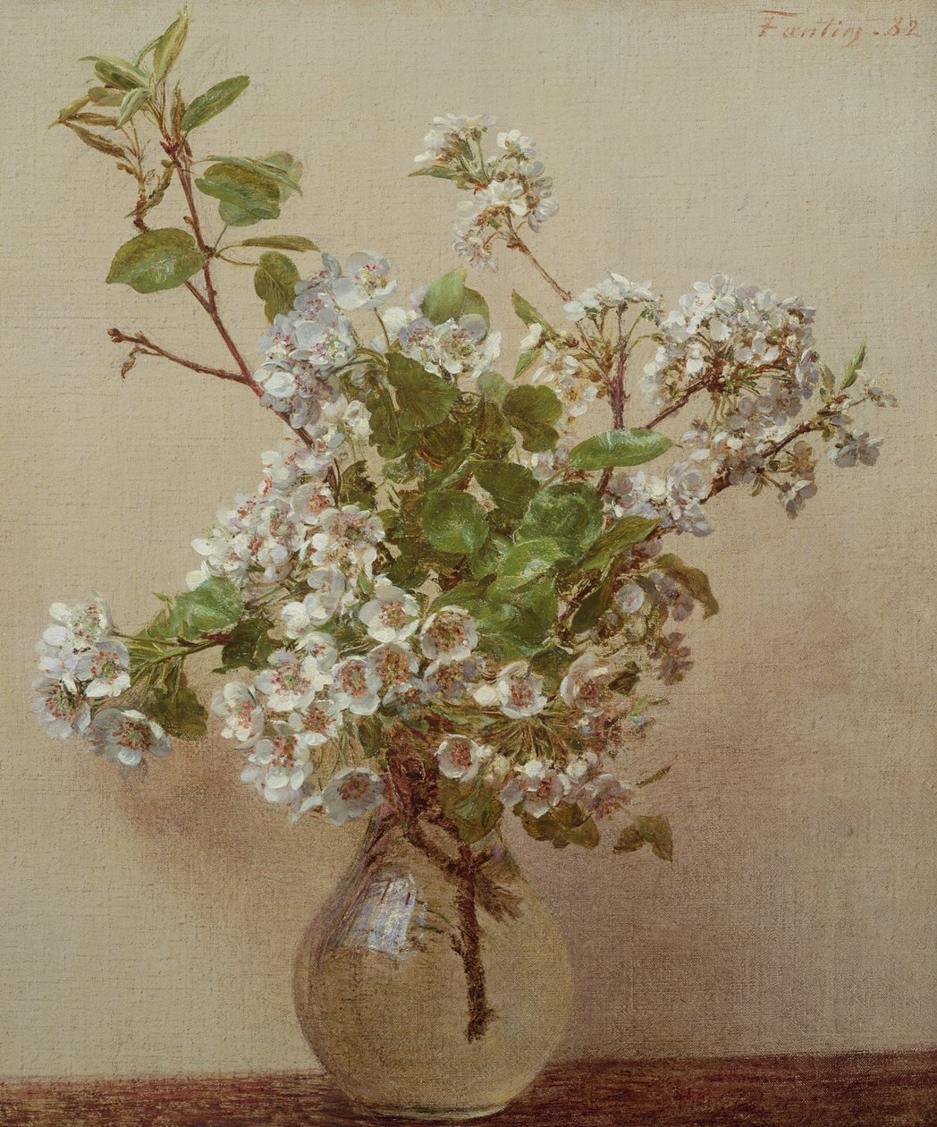 Armut Çiçeği, 1882 by Ignace Henri Jean Fantin Latour