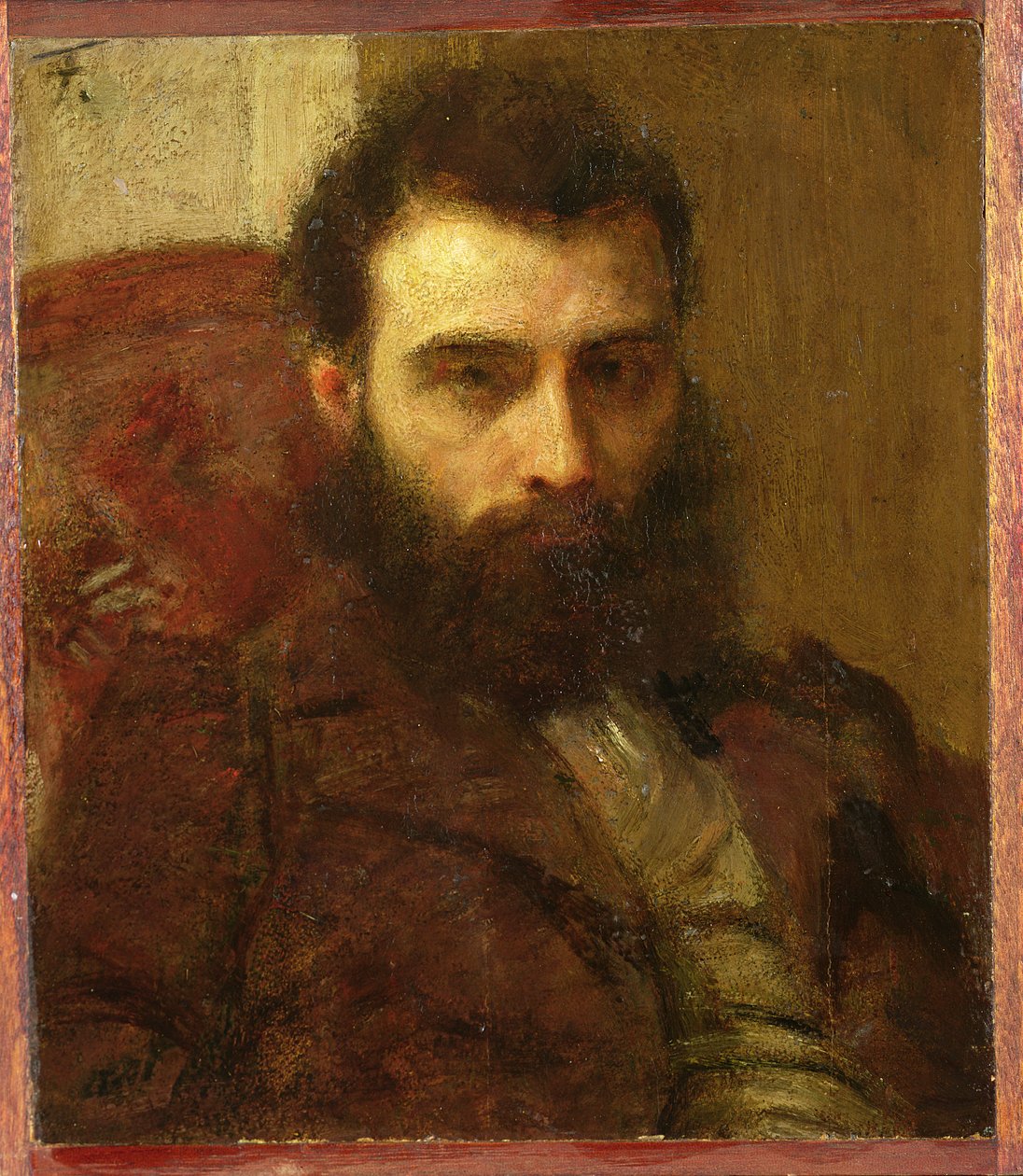 Bir Adamın Portresi by Ignace Henri Jean Fantin Latour