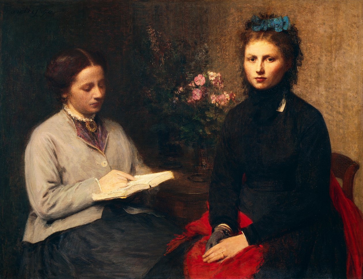 Okuma by Ignace Henri Jean Fantin Latour