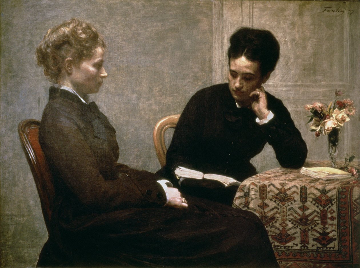 Okuma by Ignace Henri Jean Fantin Latour