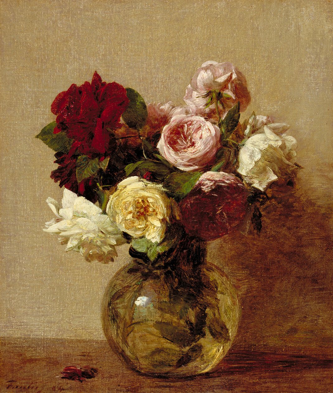 Güller, 1884 by Ignace Henri Jean Fantin Latour