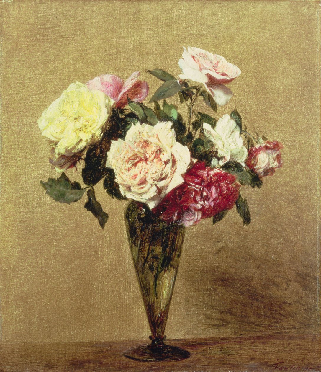Vazoda Güller, 1892 by Ignace Henri Jean Fantin Latour