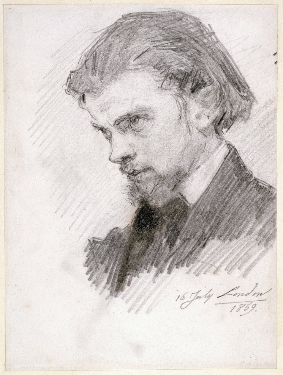 Otoportre, 1859 by Ignace Henri Jean Fantin Latour