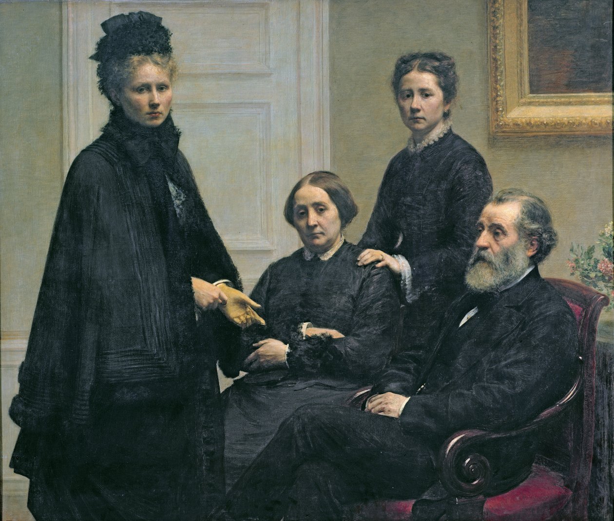 Dubourg Ailesi, 1878 by Ignace Henri Jean Fantin Latour