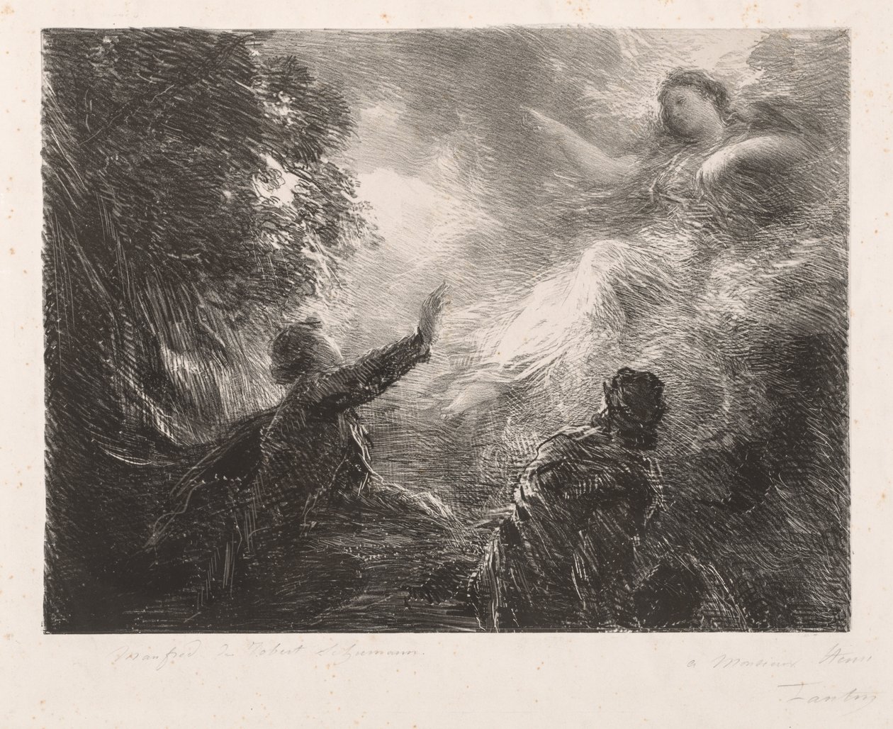 Alplerin Perisi, 1873. by Ignace Henri Jean Fantin Latour