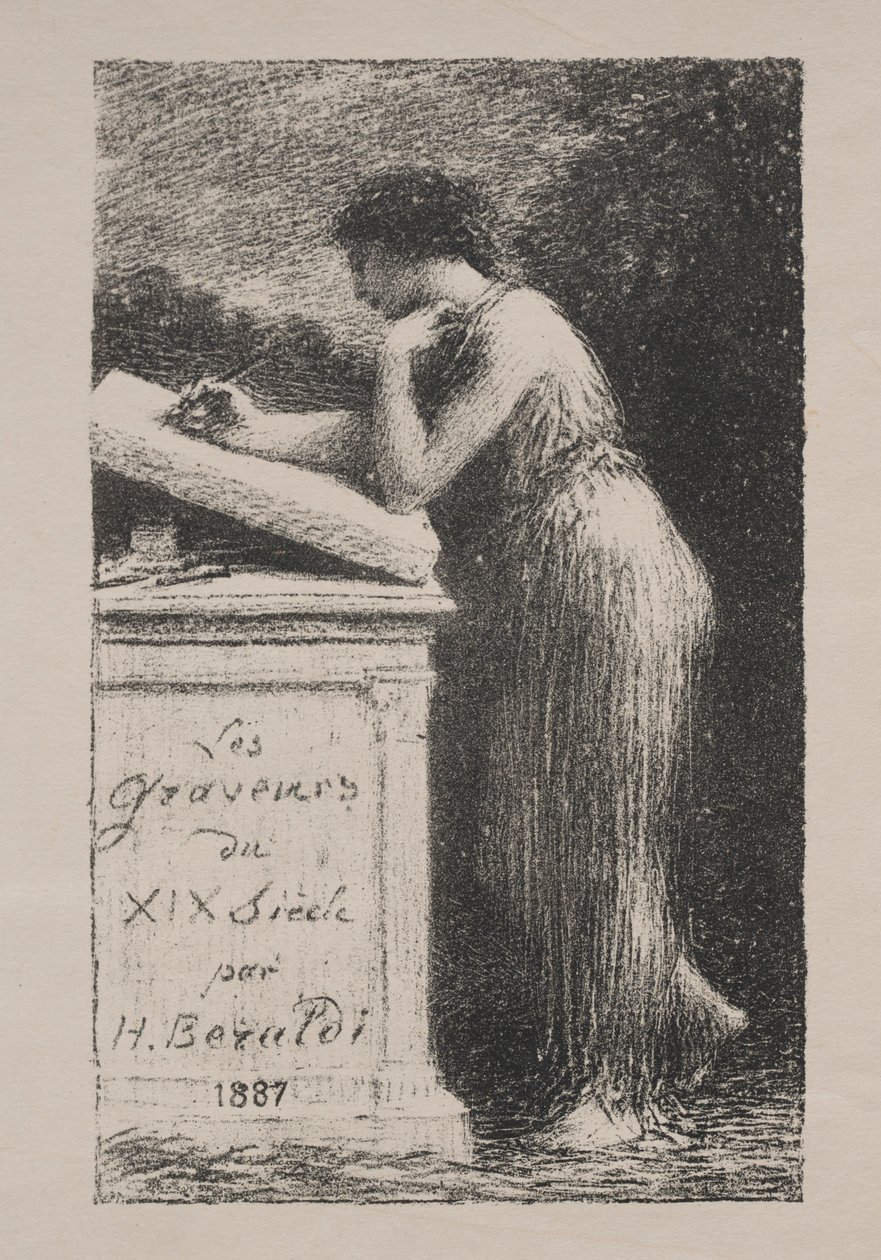 Litograf, 1887. by Ignace Henri Jean Fantin Latour