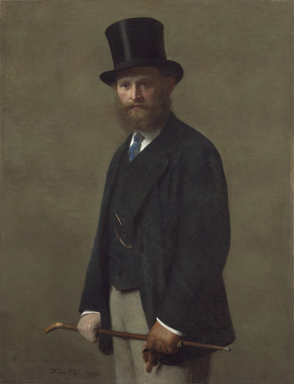 Edouard Manet, 1867 by Ignace Henri Jean Fantin Latour