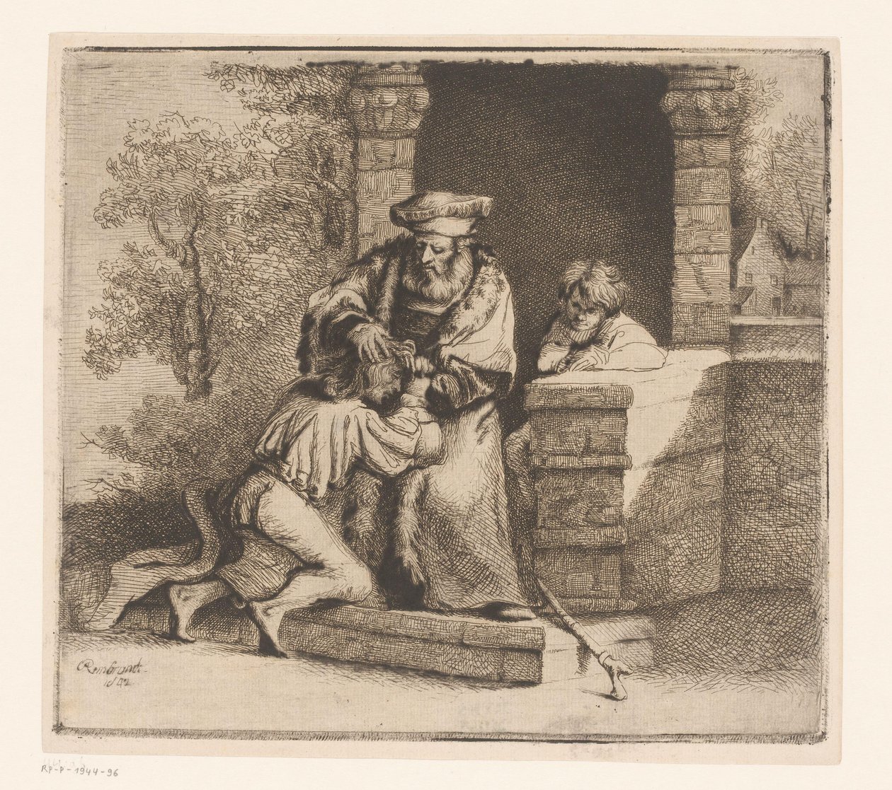 Prodigal Oğlunun Eve Dönüşü by Ignace Joseph de Claussin (attributed to)