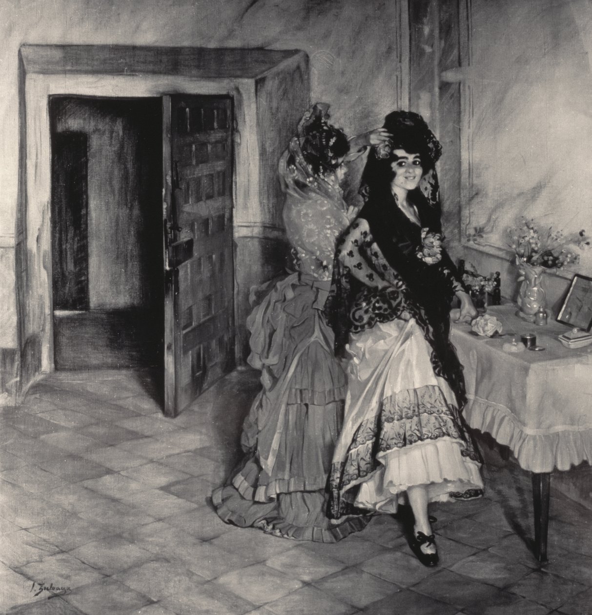 Corrida için Hazırlıklar, 1903 by Ignacio Zuloaga y Zabaleta