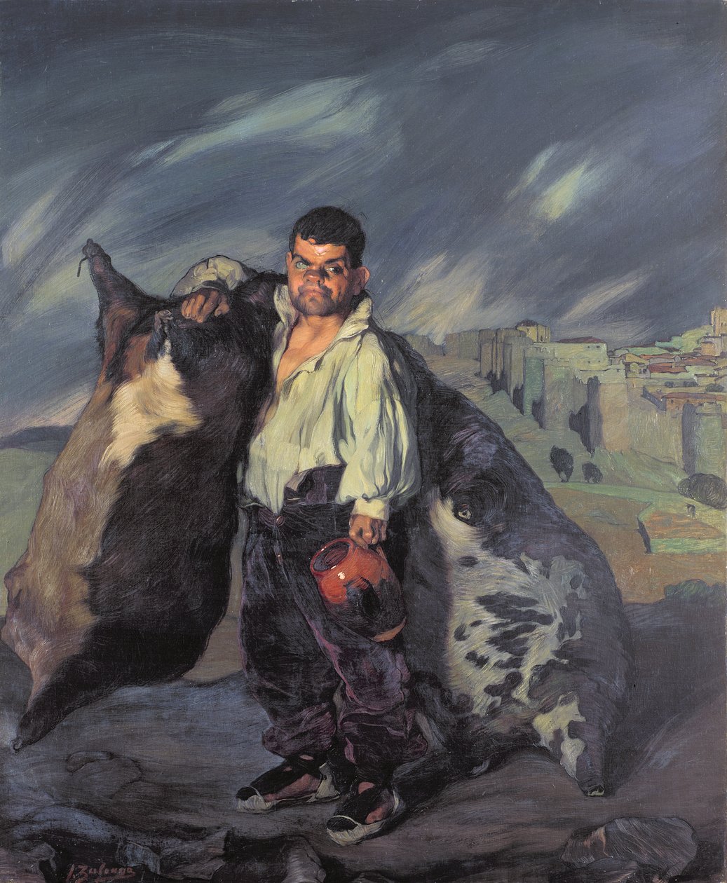 Cüce Gregory, 1908 by Ignacio Zuloaga y Zabaleta