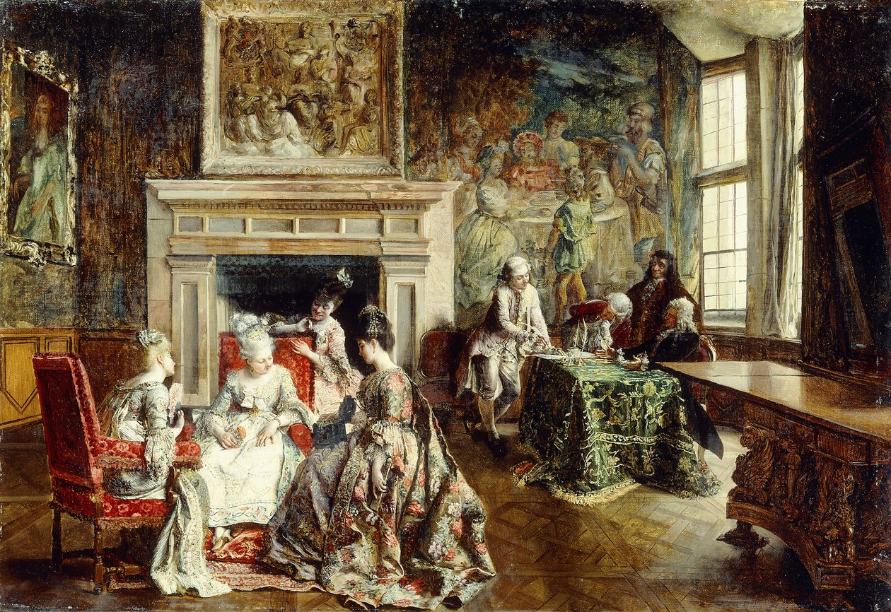 Evlilik Sözleşmesi, 1874 by Ignacio Leon y Escosura