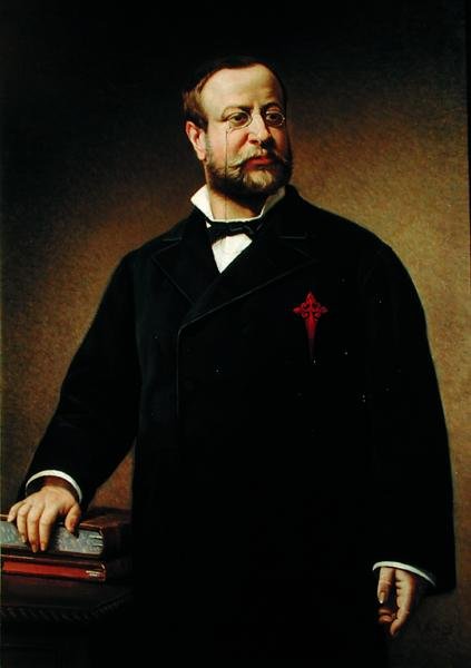 Francisco de Borja Queipo de Llano y Gayoso de los Cobos'un portresi (tuval üzerine yağlı boya) by Ignacio Suarez Llanos