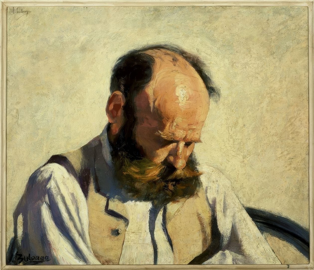 Dilenci Başı - 1890 - YAĞ / TUVAL - 43X50 CM by Ignacio Zuloaga y Zabaleta