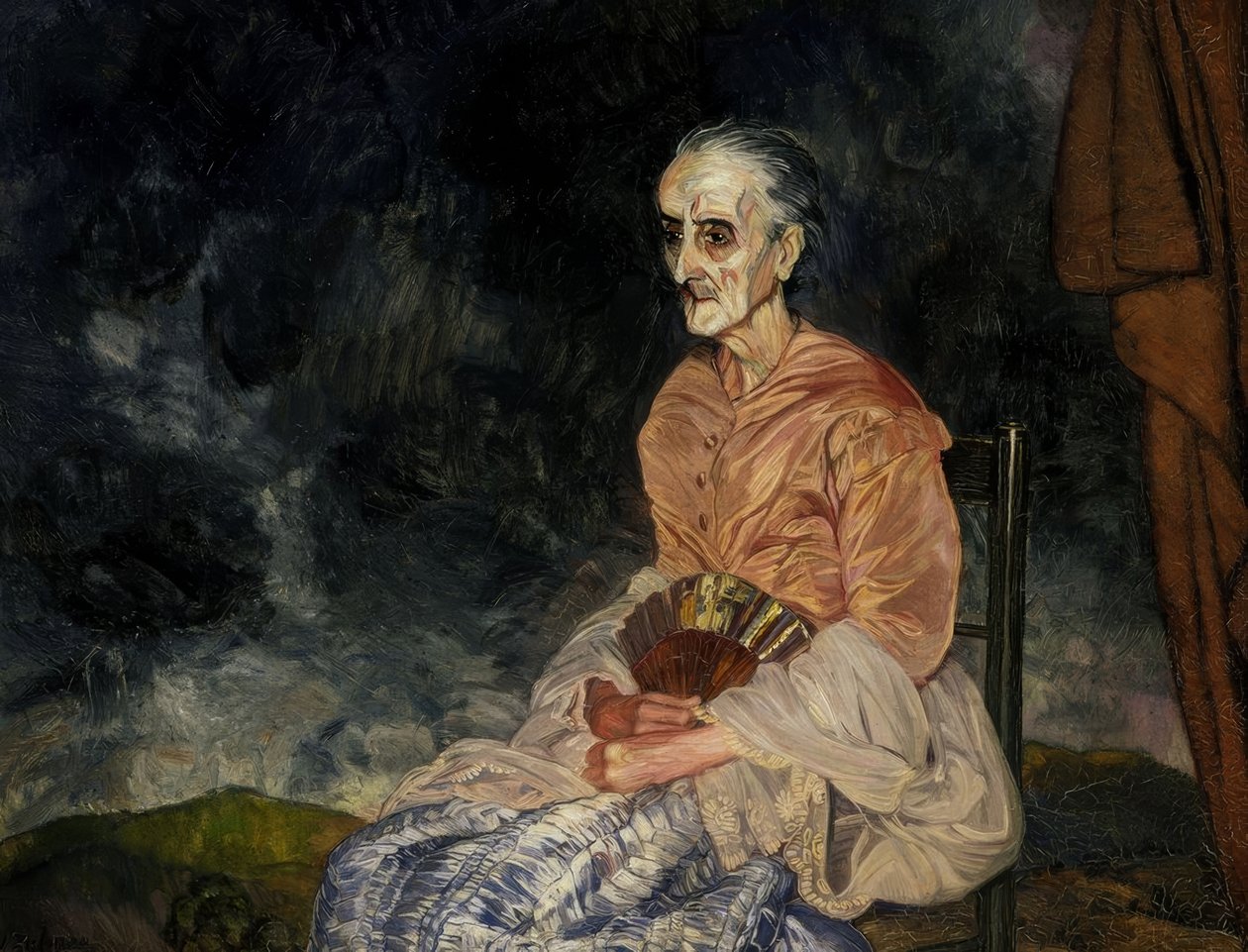 DOÑA PURITA - YİRMİNCİ YÜZYIL by Ignacio Zuloaga y Zabaleta