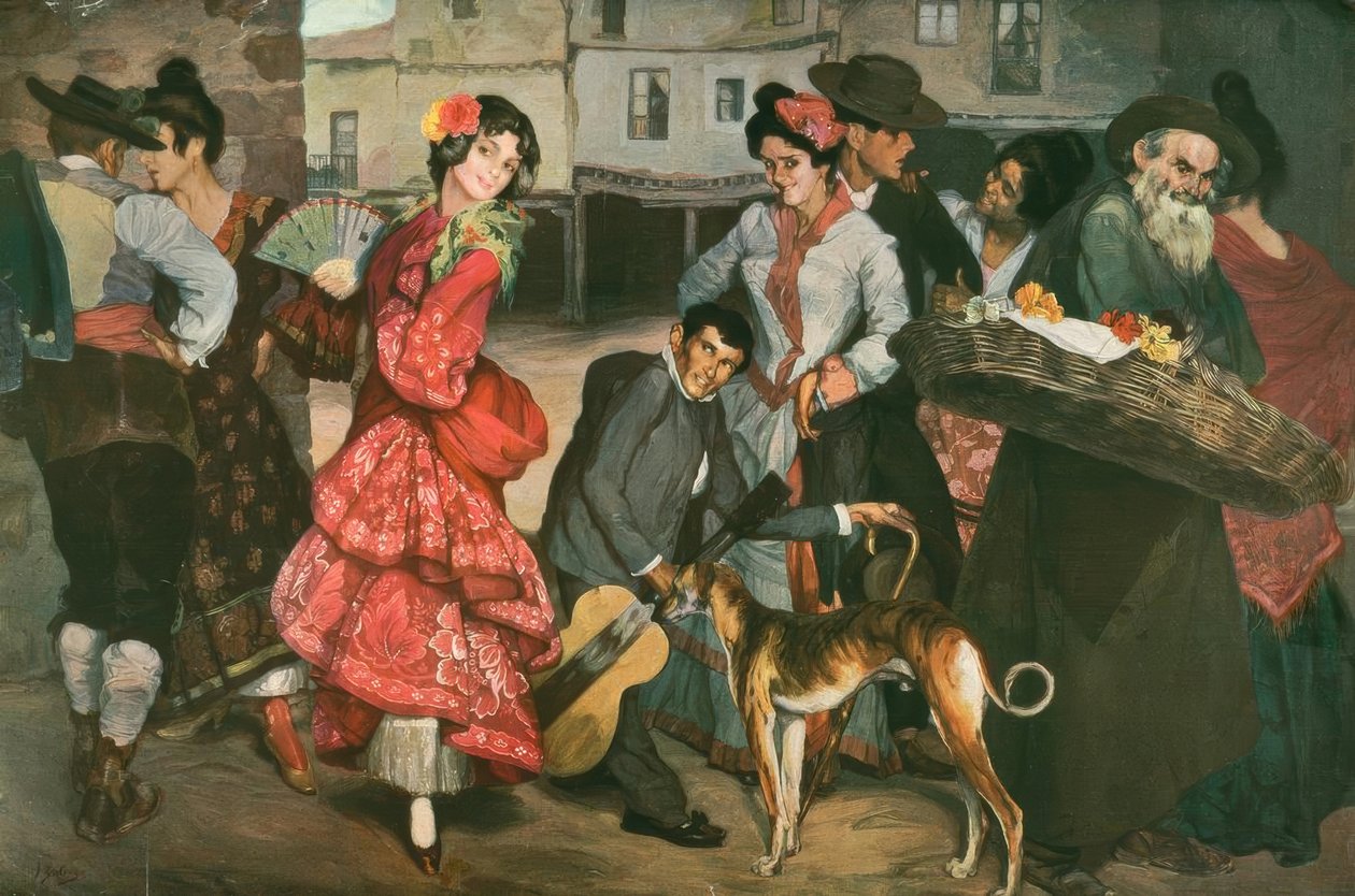 kötülüğün yolu by Ignacio Zuloaga y Zabaleta