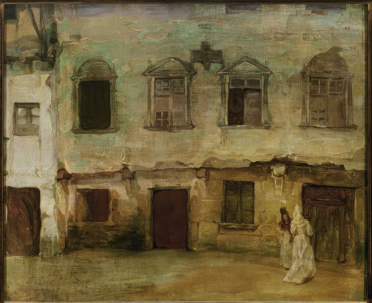 Ignacio Zuloaga / Eski Kastilya Kasabasında Sokak