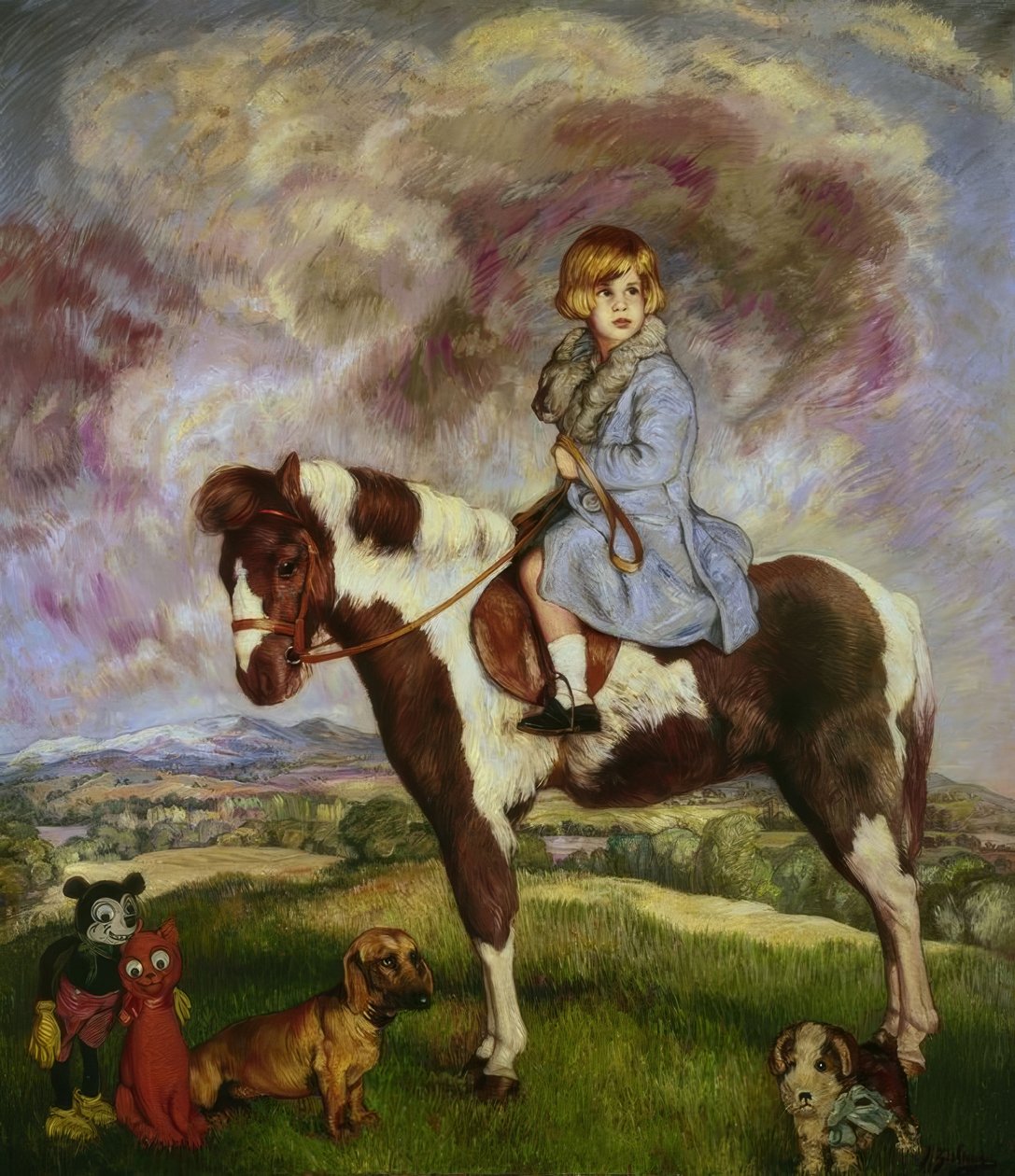 ALBA KIZ DÜŞESİ (1930) by Ignacio Zuloaga y Zabaleta