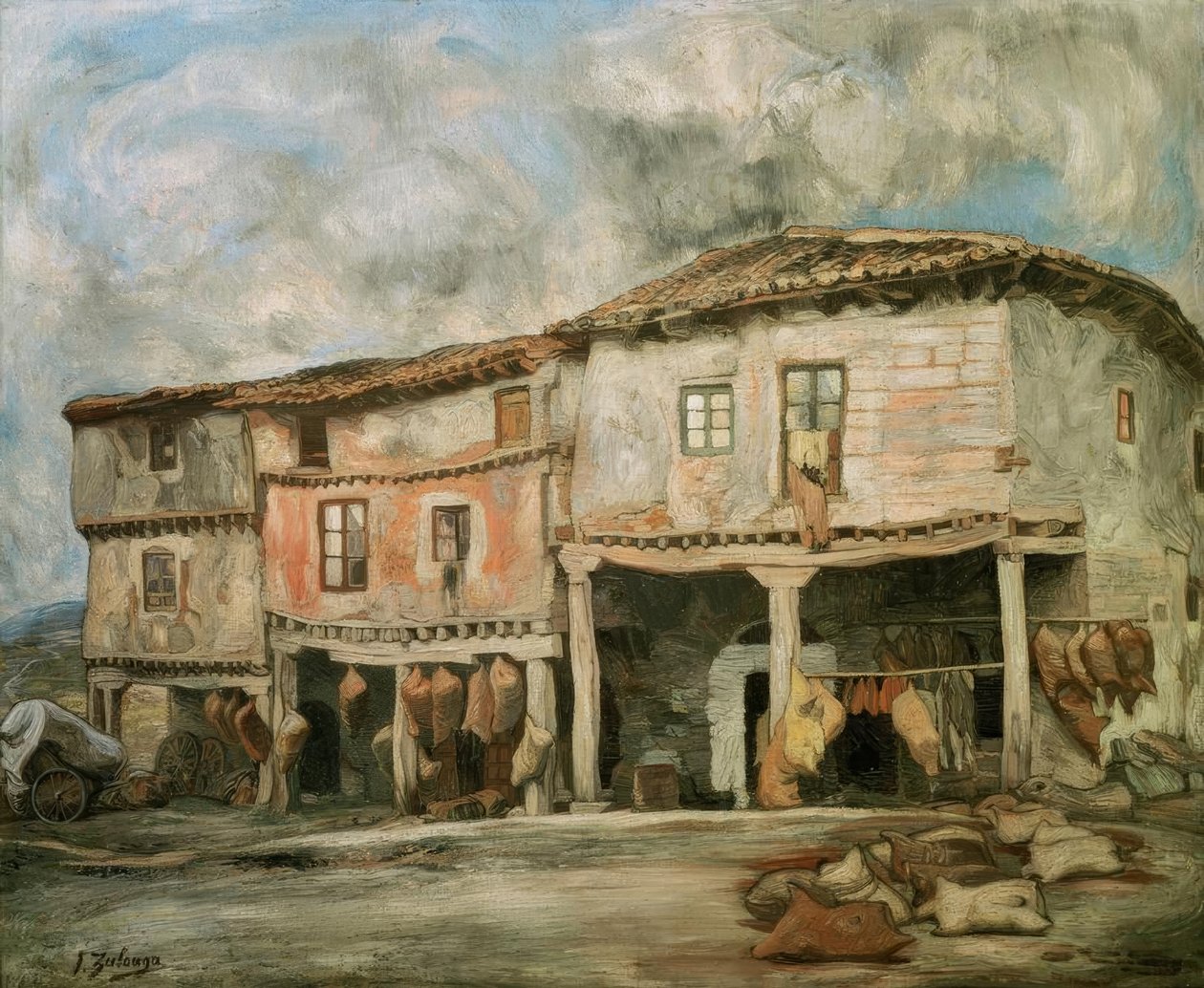 Kayıkçının evi, Lerma by Ignacio Zuloaga y Zabaleta