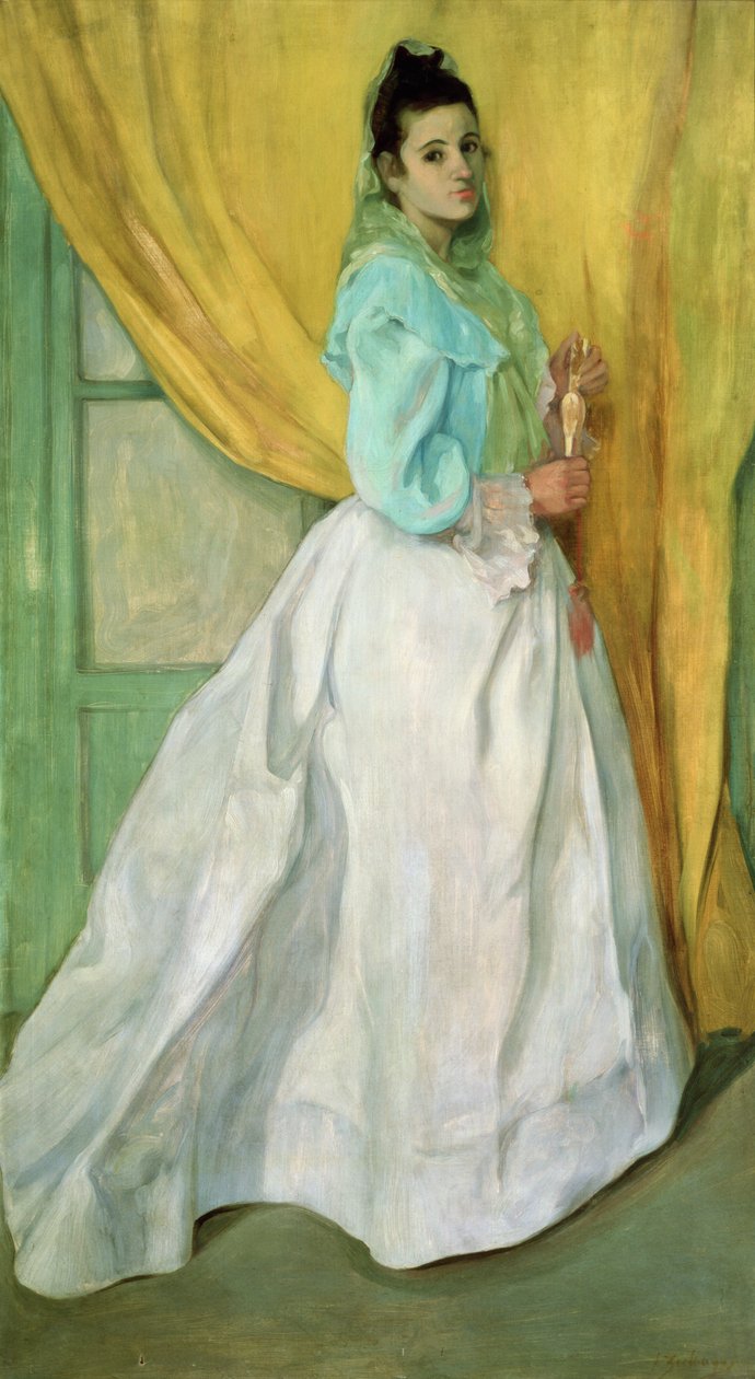 Alcala de Guadaira Hanımı by Ignacio Zuloaga y Zabaleta