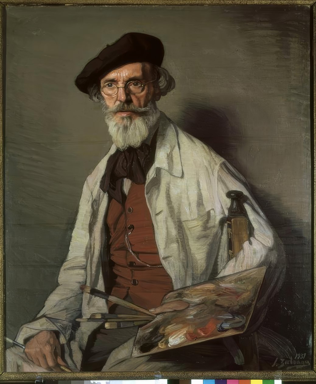 Pablo Uranga, portre / resim Zuloaga by Ignacio Zuloaga y Zabaleta