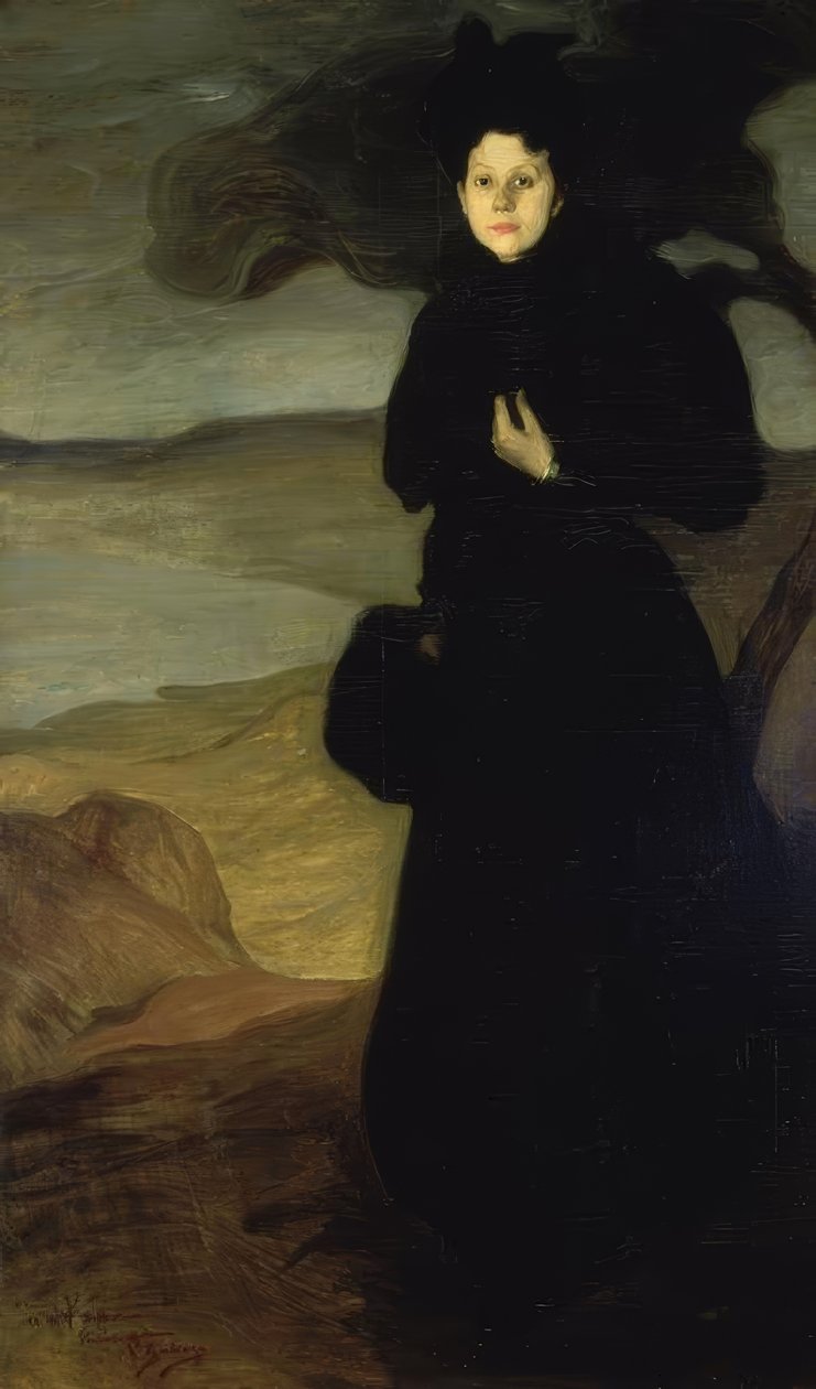 SEVGİLİLER DETOMALARININ PORTRE - 1894/95 - O / L - 200X120 CM by Ignacio Zuloaga y Zabaleta