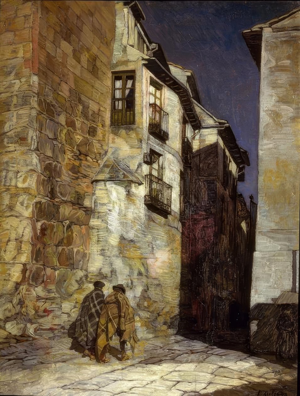 GECE SEGOVIA - CIRCA 1930 - O / L - 94X74 CM by Ignacio Zuloaga y Zabaleta