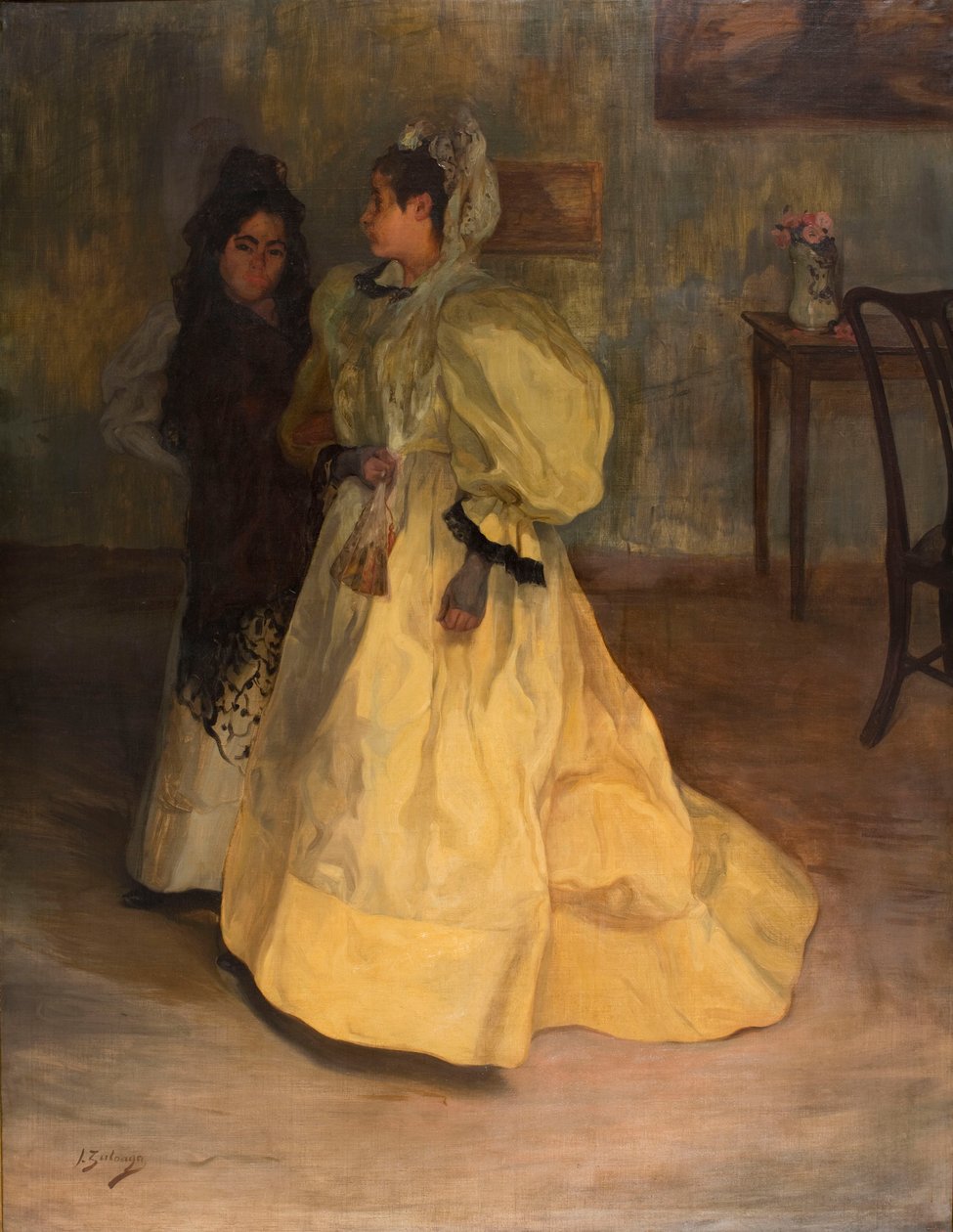 Amigas Dostları, 1896. by Ignacio Zuloaga y Zabaleto