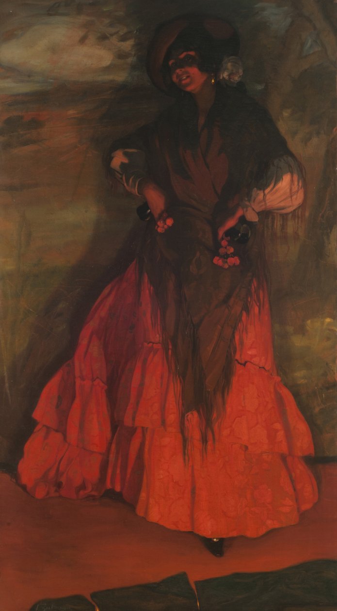 Çingene. by Ignacio Zuloaga y Zabaleto