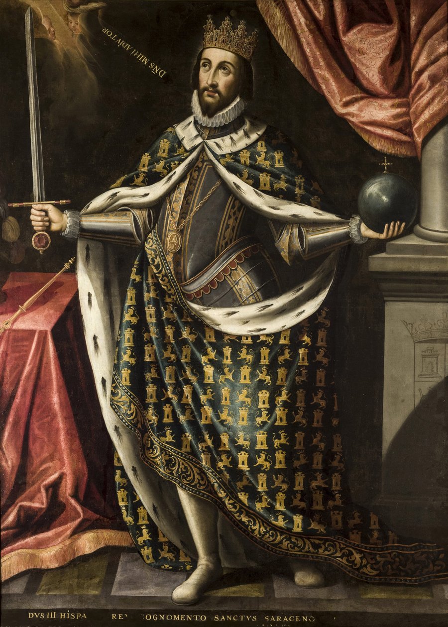Kral Ferdinand el Santo par Ries, Ignacio de (c. 1612-1661), c. 1655-1665. Tuval üzerine yağlıboya by Ignacio de Ries