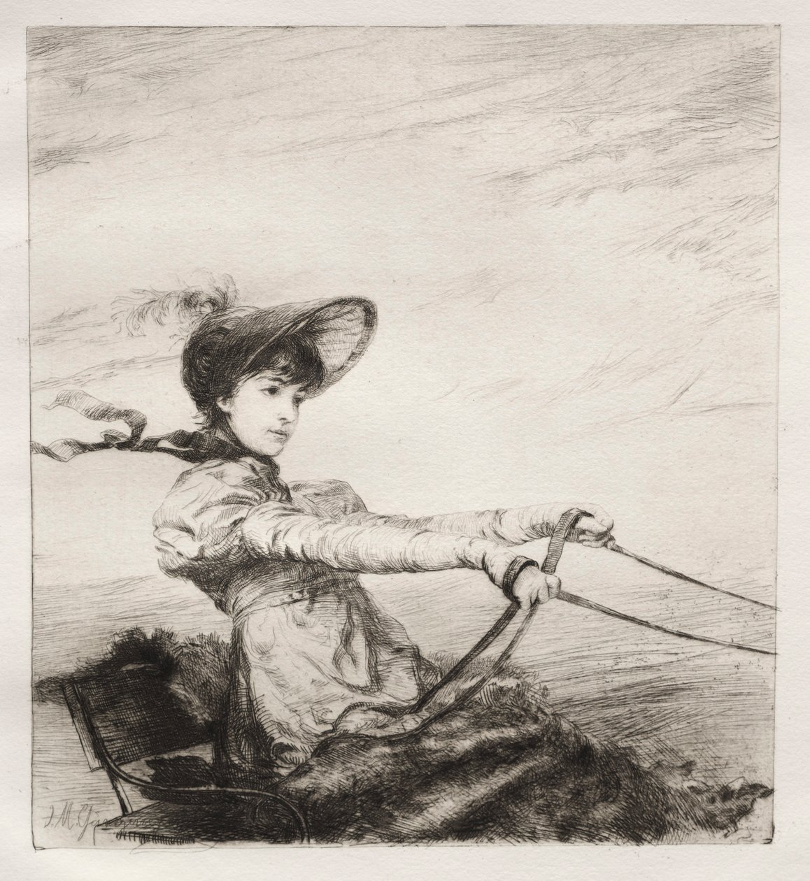 Güzel, 1884. by Ignaz Marcel Gaugengigl