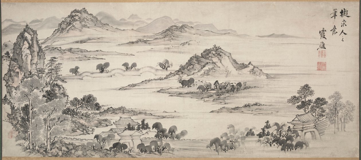 Batı Gölü manzarası, 1700