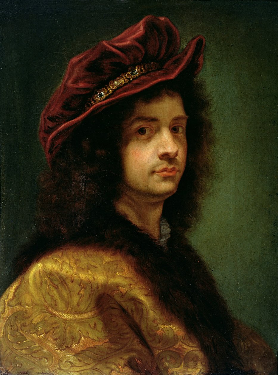 Otoportre, 1667 by Il Baciccio