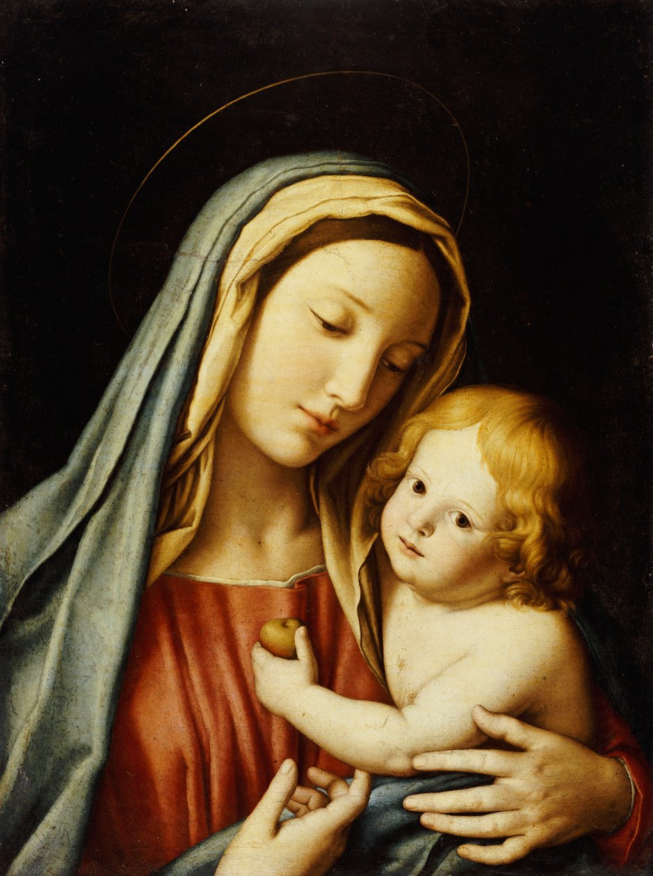 Madonna ve Çocuk by Il Sassoferrato