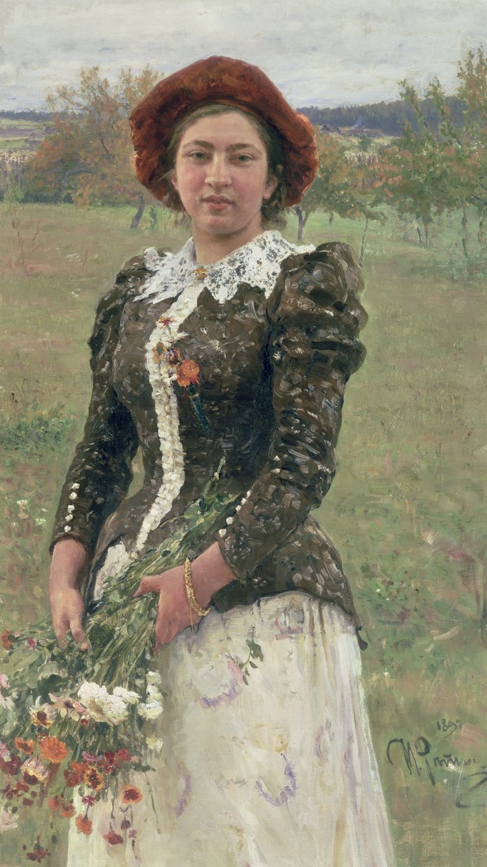 Bahar Buketi by Ilya Efimovich Repin