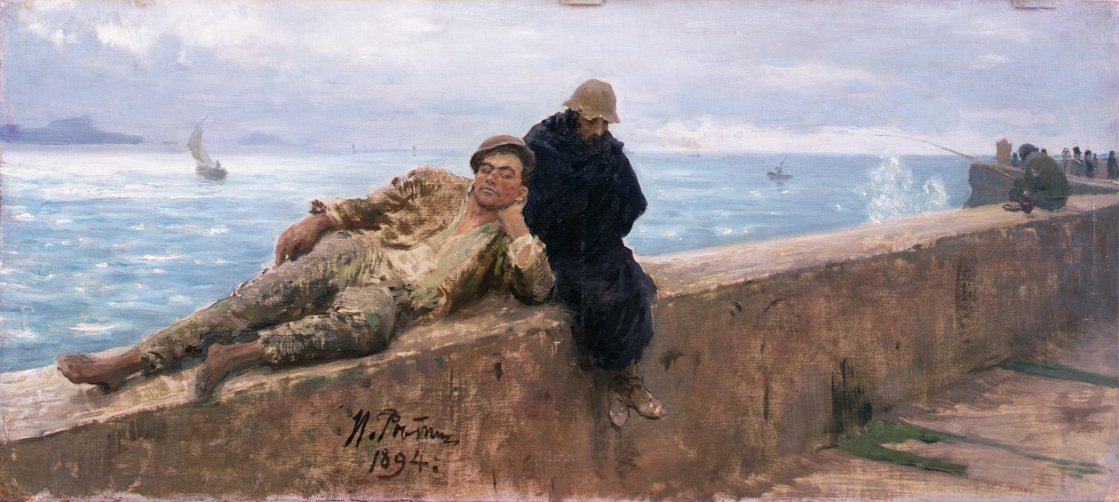 Serserilerin İncelenmesi, 1894 by Ilya Efimovich Repin