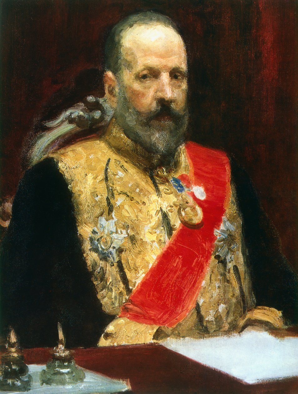 Kont Witte, Rus devlet adamı, c1901-1903 by Ilya Efimovich Repin