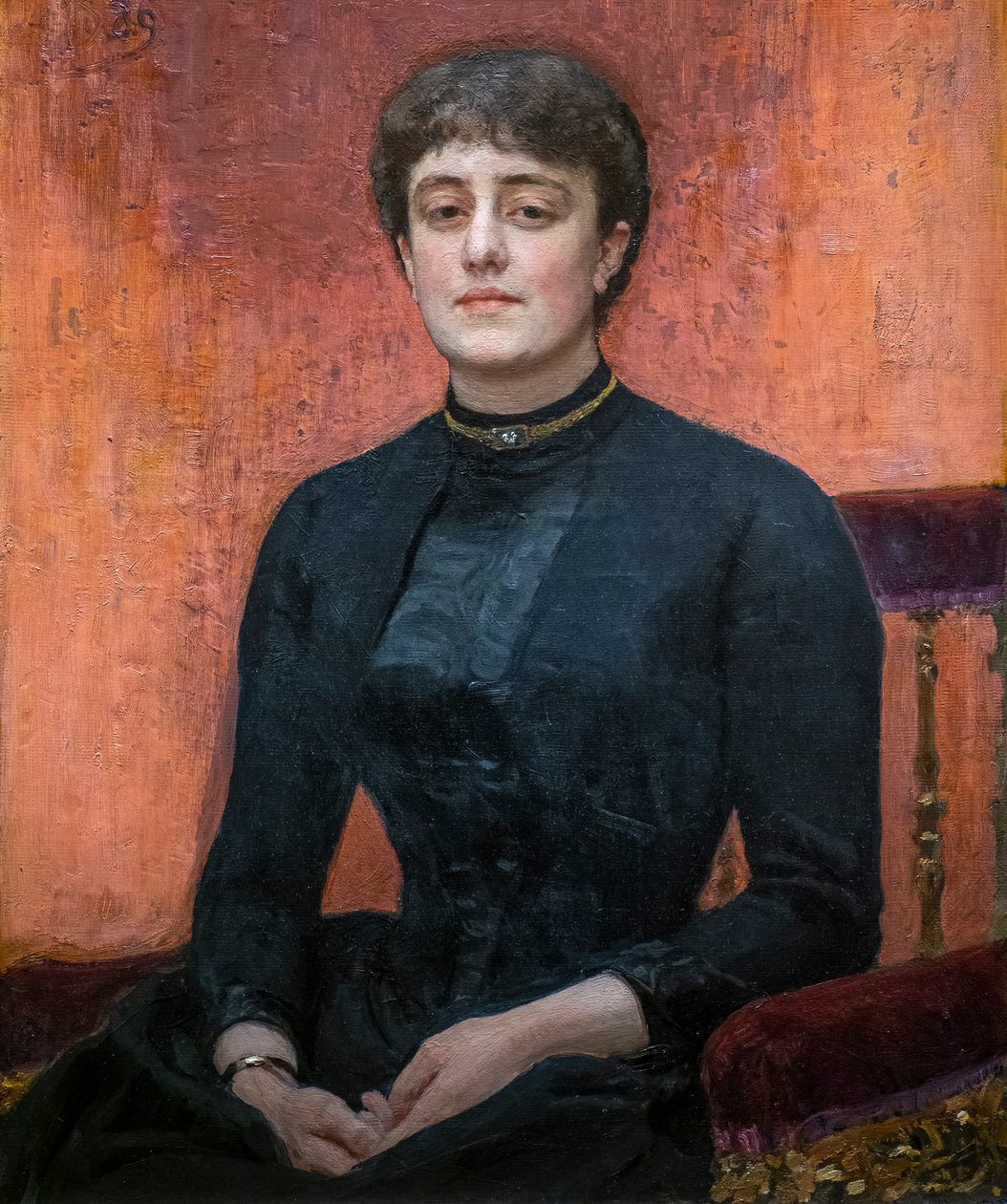 ELİZAVETA ZVANTSEVA by Ilya Efimovich Repin