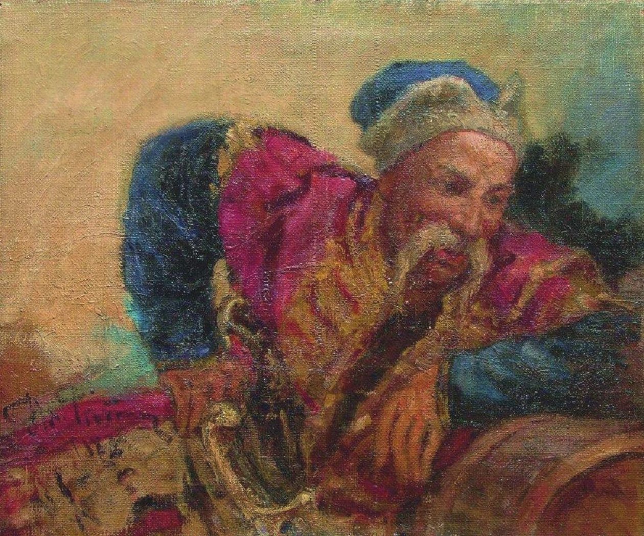 Otaman İvan Sirko, 1889 by Ilya Efimovich Repin