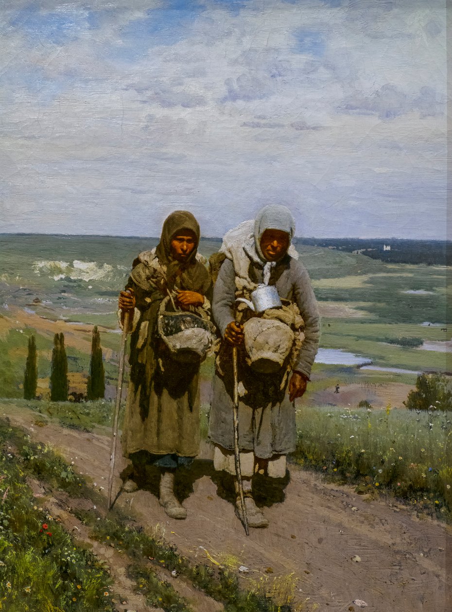 DİNAMİK KADINLAR HACTA by Ilya Efimovich Repin