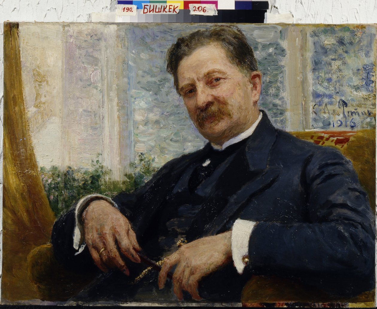 Mühendis olan Y.M. Wengerw Paz Repina, Ilaya Efimovich (1-10) by Ilya Efimovich Repin