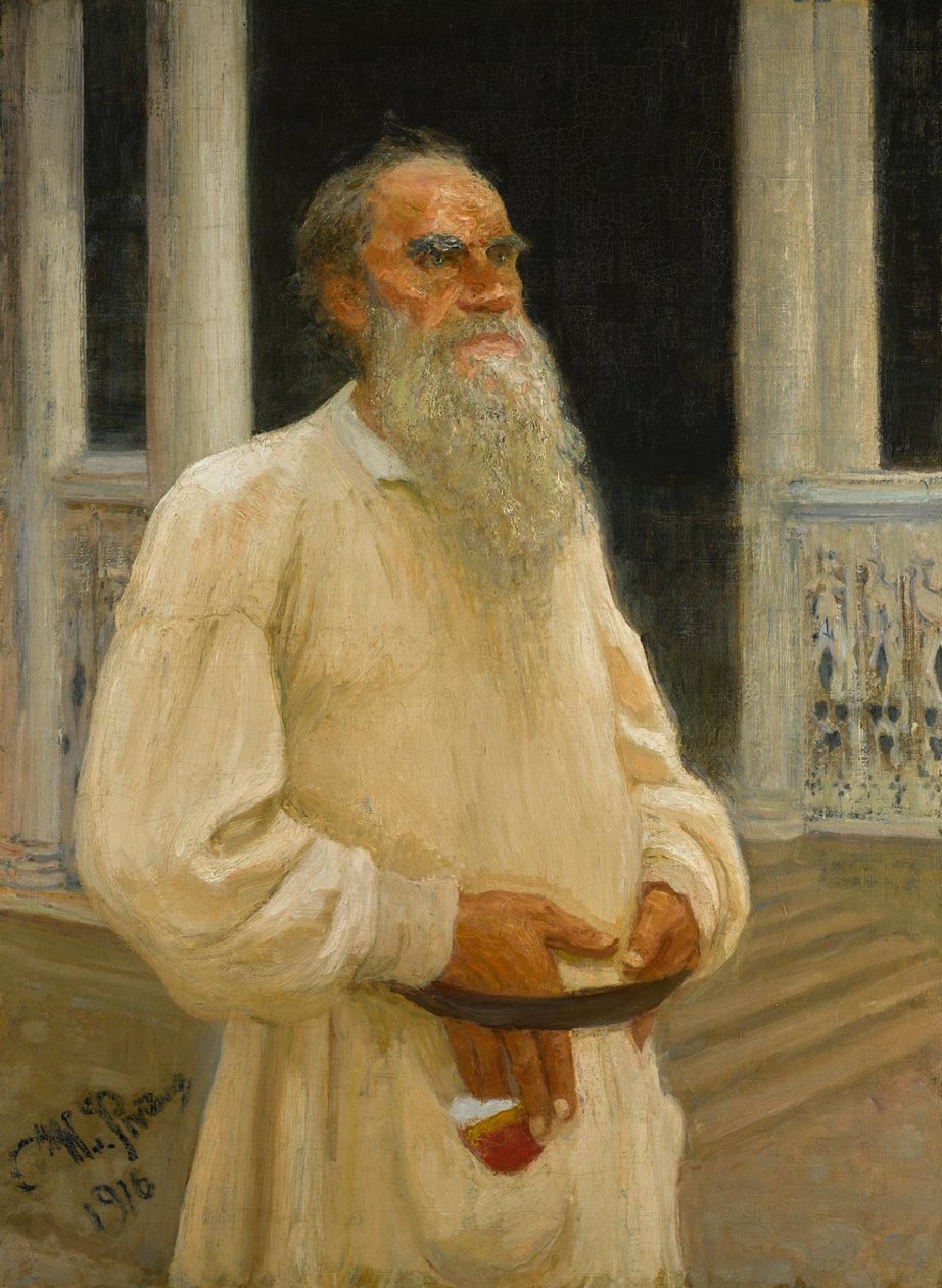 Yazar Kont Lev Nikolayevich Tolstoy