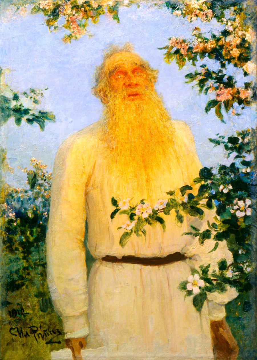 "Yazar Leo N Tolstoy