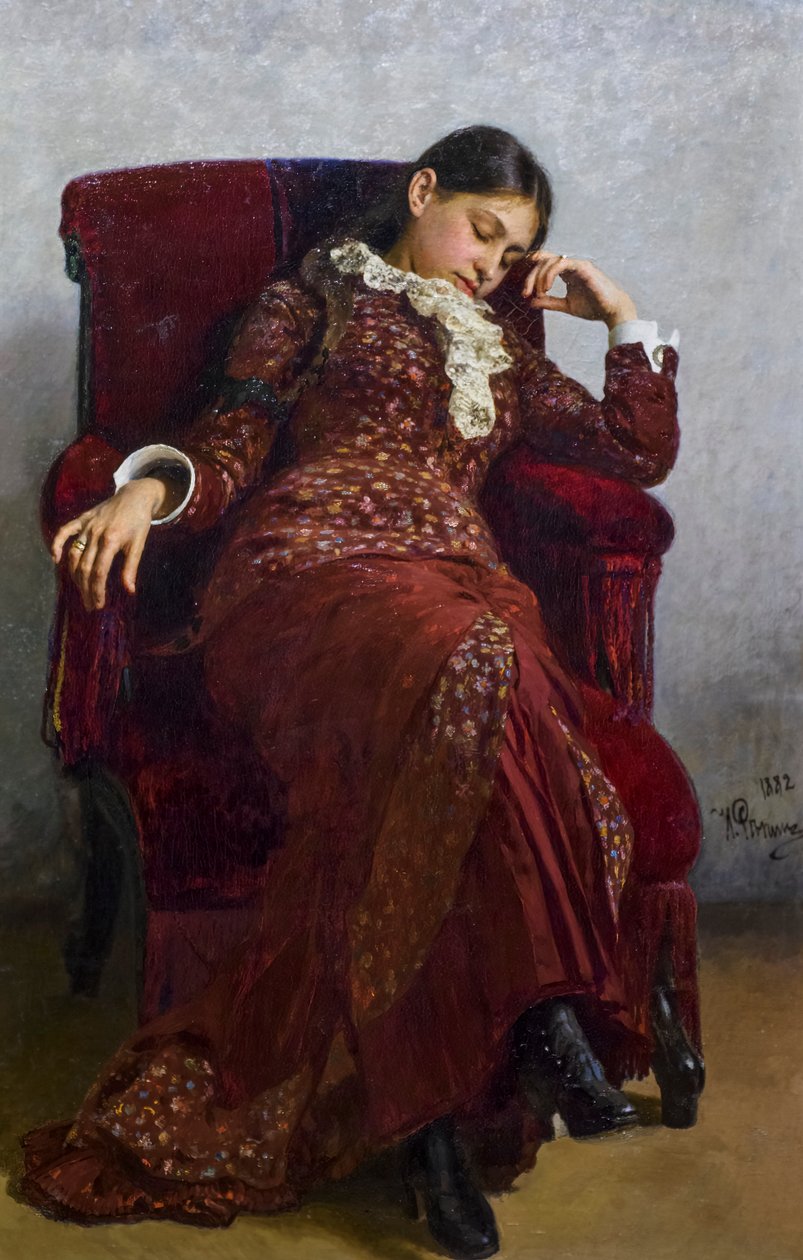 DİNLENME by Ilya Efimovich Repin