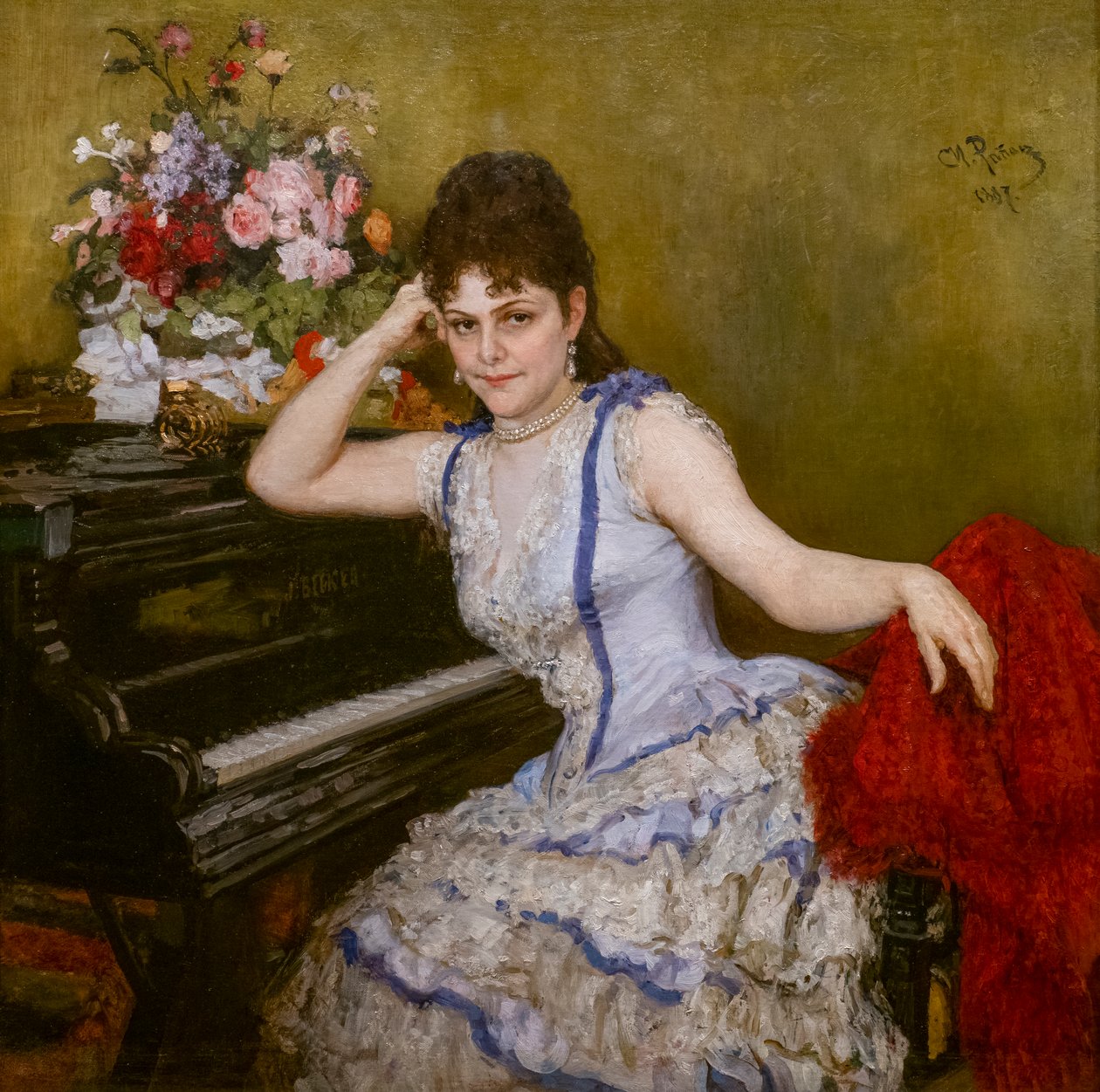 sophie mentör by Ilya Efimovich Repin