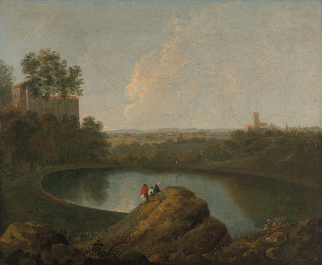 Nemi Gölü Başkanı by Imitator of Richard Wilson RA