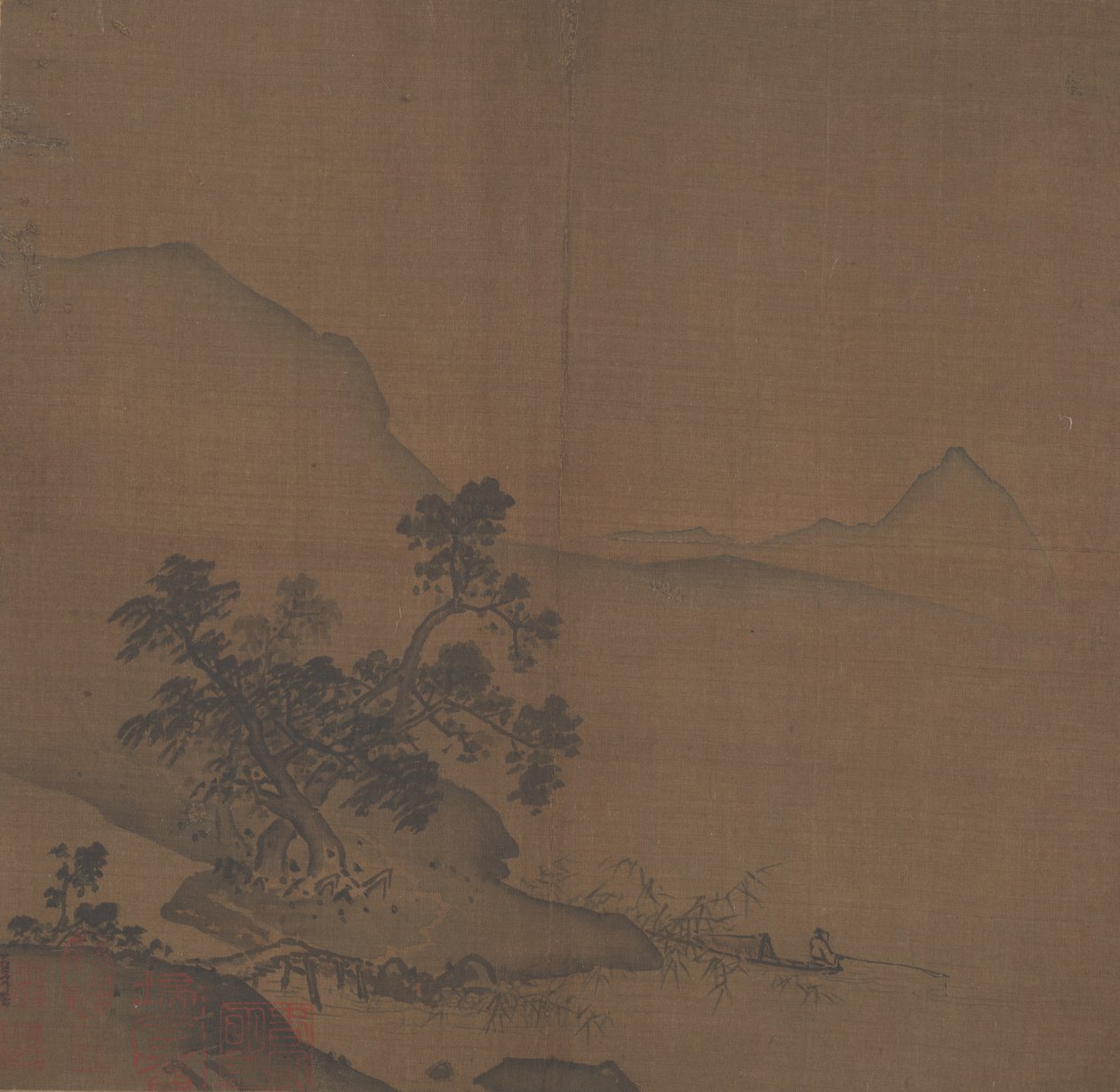 X Ian Hall Haliç, ova. 1200. by In the style of Xia Gui