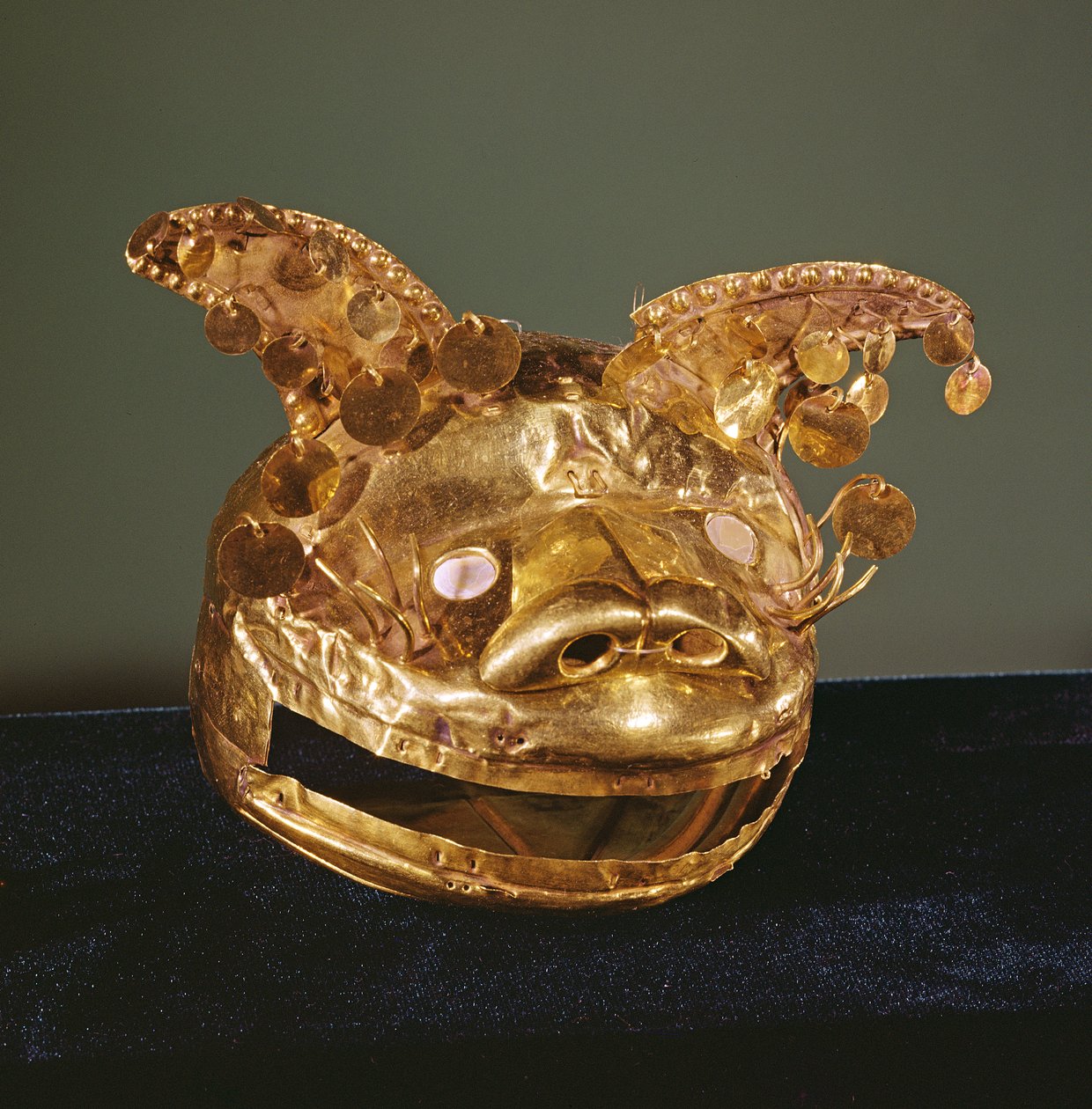 Jaguar kask maskesi (altın) by Incan